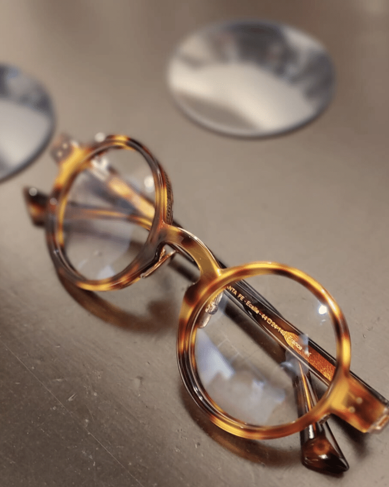 Lunettes avec verres dégradés