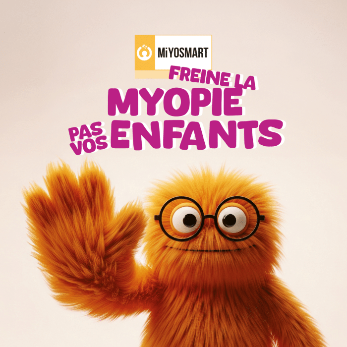 Freiner la myopie des enfants avec Optique Moise et MiYosmart