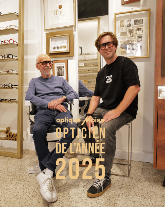 Optique Moise élu Opticien de l’Année 2025