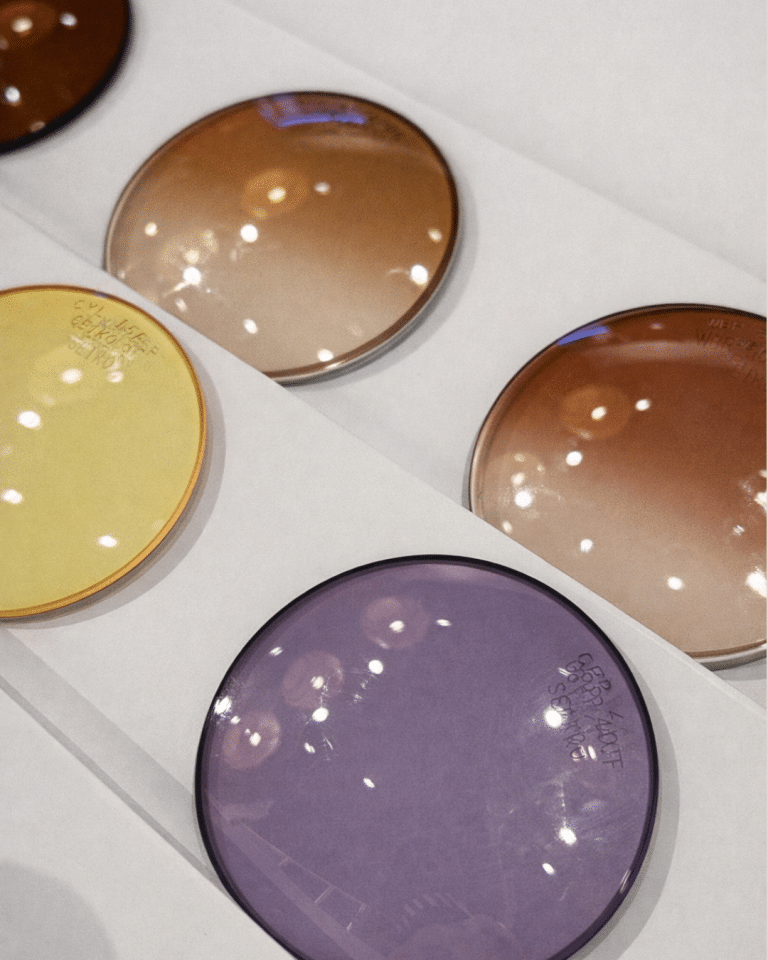 Verres colorés ou teintés chez Optique Moise
