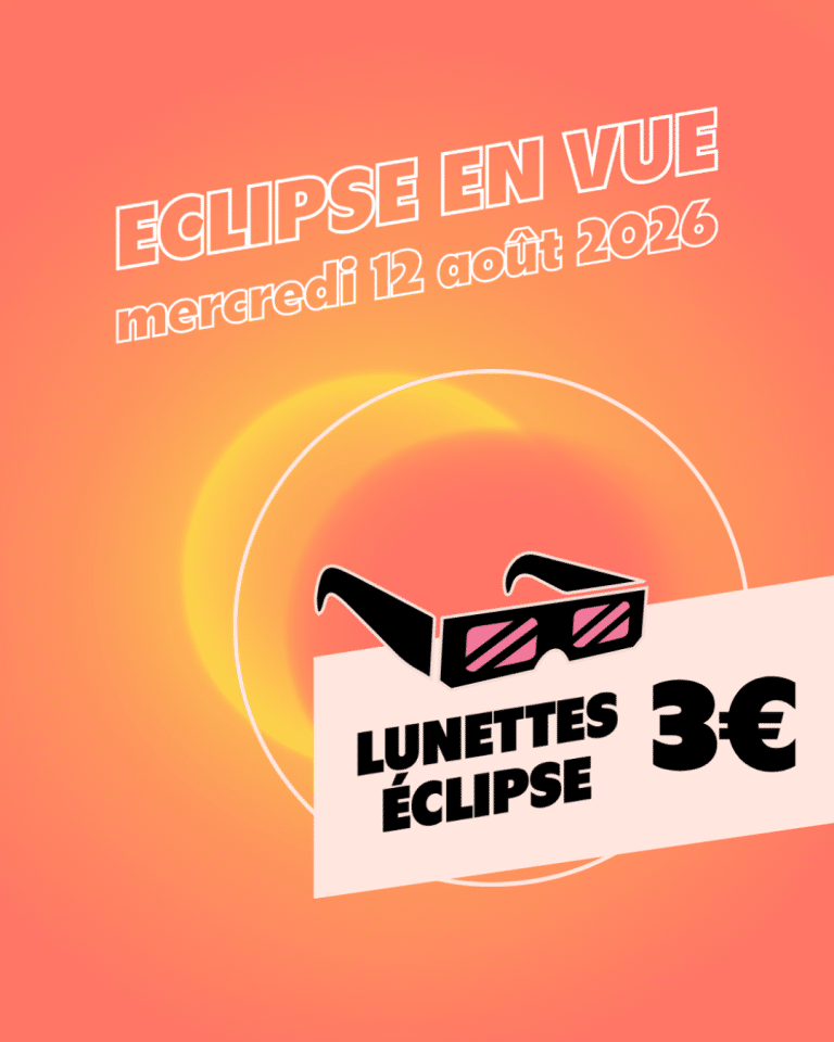Lunettes eclipse du 12 août 2026 chez Optique Moise